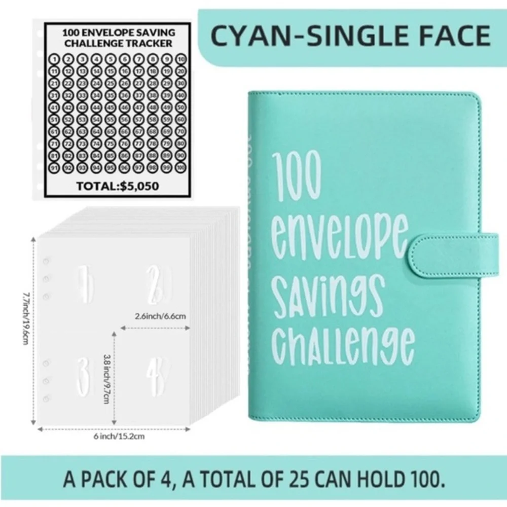 100 Day Envelope Challenge Budget Planner